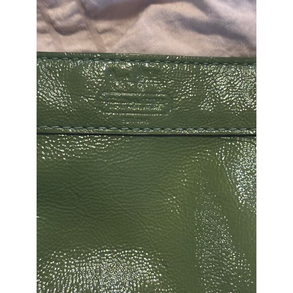 Coach Ergo Patent Leather Pleated Hobo – Apple Green main image 8
